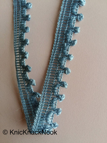 Wholesale Grey 9 Yards Lace Trims 10mm Wide, Fringe Trimming, Decorative Fringe Tape